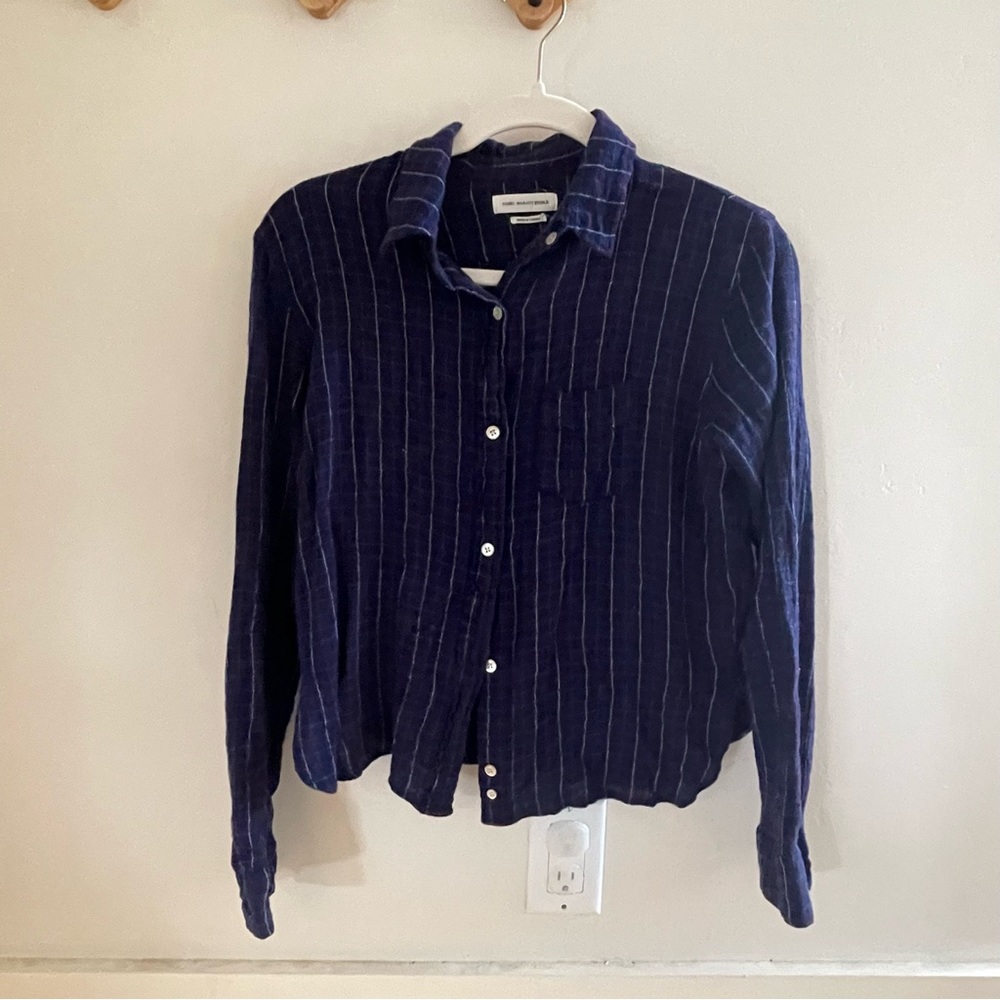 Etoile Isabel Marant plaid button down shirt 36